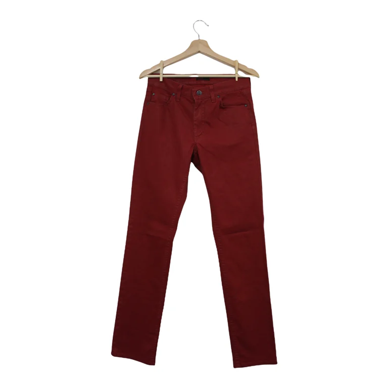Jeans ciré Angels rouge 