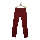 Jeans ciré Angels rouge 