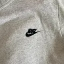 Hoodie Nike Col Cheminée Gris
