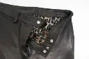 Pantalon en cuir d'agneau