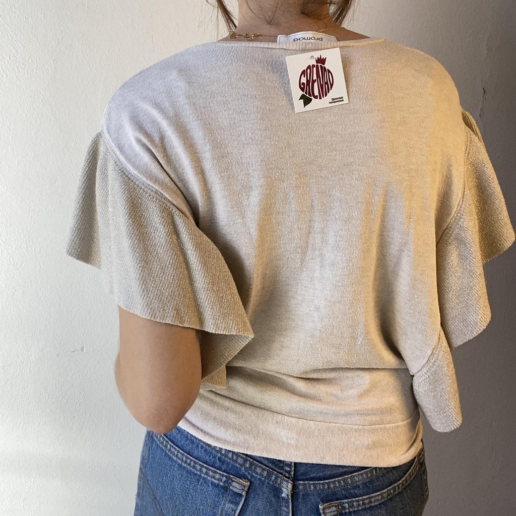 Tan Blouse
