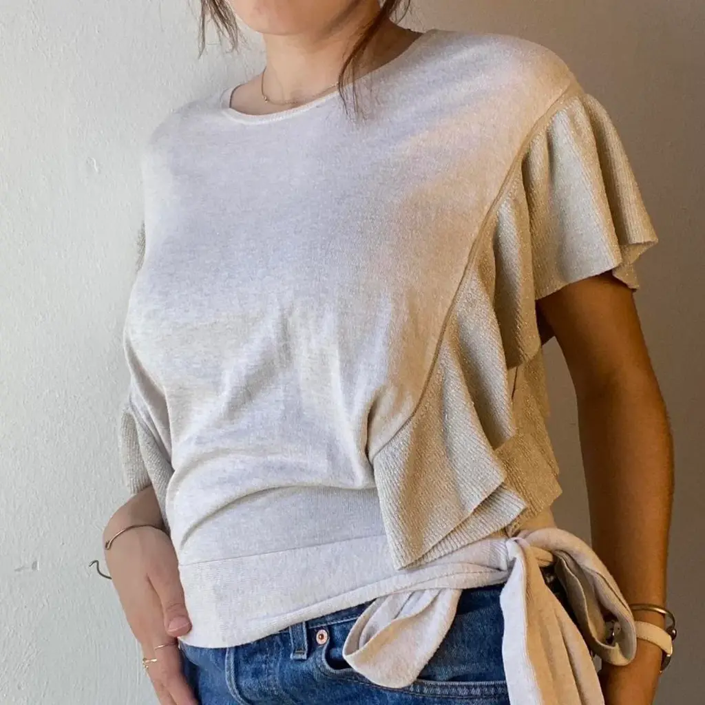 Tan Blouse