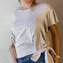 Tan Blouse