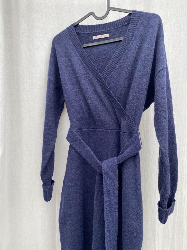 Robe hiver cache-coeur