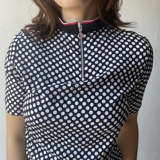 Top zip navy